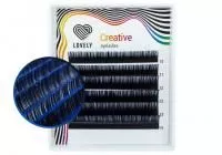 Ресницы двухтоновые Lovely MINI MIX, Синие, 6 линий Ресницы двухтоновые Lovely MINI MIX, Синие, 6 линий