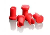 Временная пробка для клея Lovely, красная c иглой Временная пробка для клея Lovely, красная c иглой