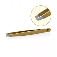 Пинцет для бровей Lovely цветной серии Mineral (Citrine) Пинцет для бровей Lovely цветной серии Mineral (Citrine)